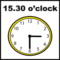 15.30 o clock