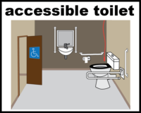 Accessible toilet