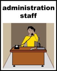 Administration staff
