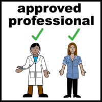 Approved professional