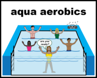 Aqua aerobics
