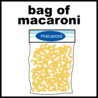 Bag of macaroni