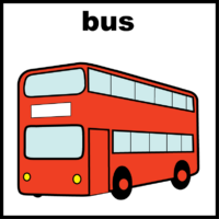 Bus (red)