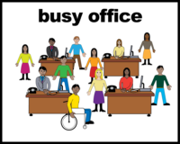 Busy office