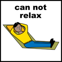 Can not relax