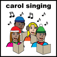 Carol singing