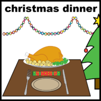 Christmas dinner