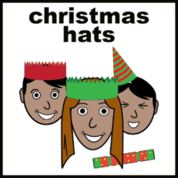 Christmas hats