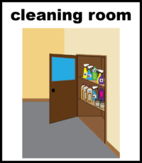 Cleaning room
