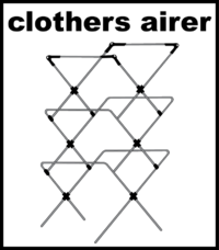 Clothers airer