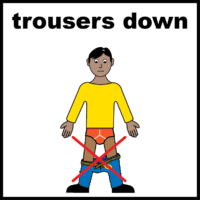 Don’t take trousers down