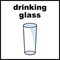 Drinking glass