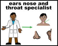 Ears nose and throat specialist