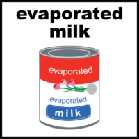Evaporated milk