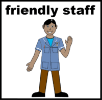 Friendly staff