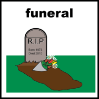 Funeral grave