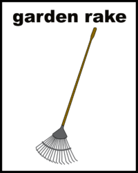Garden rake