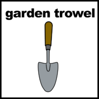 Garden trowel