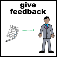 Give feedback