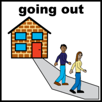 Going out