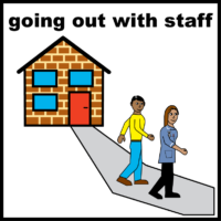 Going out with staff