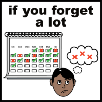 If you forget lots