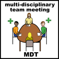 Multi-disciplinary team meeting
