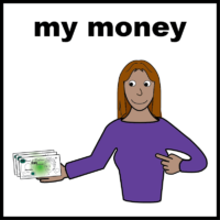 My money (woman)