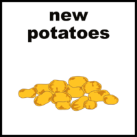 New potatoes