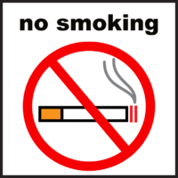 No smoking