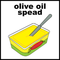 Olive oil spread