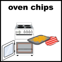 Oven chips