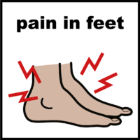 Pain in feet