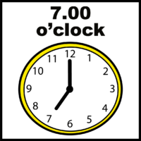 7.00 o’clock