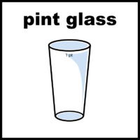 Pint glass