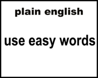 Plain english