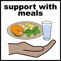 Support with meals