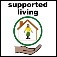 Supported living (woman)