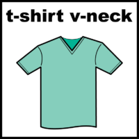 T-shirt v neck