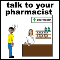 Talk to your pharmacist