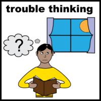 Trouble thinking