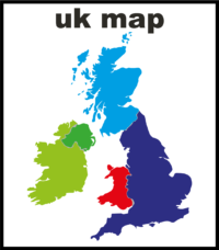 UK map