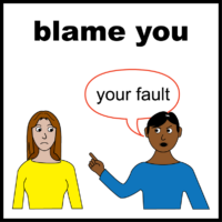 blame you