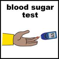 blood sugar test