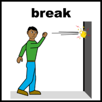 break an object