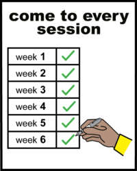 come to every session
