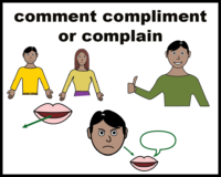 comment compliment or complain