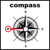 compass (west)