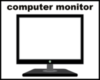 computer monitor