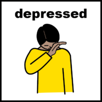 depressed V2